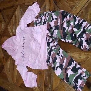 Blessed 2 pc outfit size 110 ( 4t)